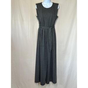 MAX STUDIO Jumpsuit M Oversized Black Plaid Streetwear Gorpcore Preppy Wide Leg